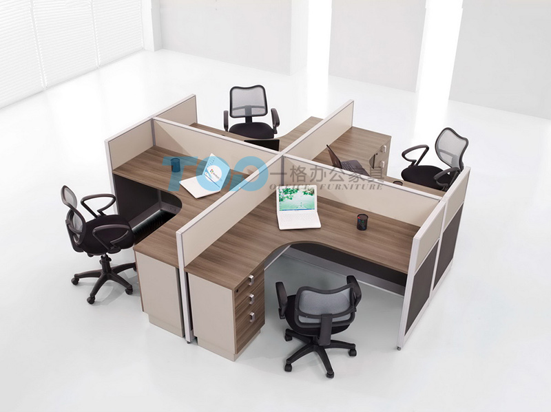 四人位辦公卡位,四人位屏風辦公卡位,屏風卡位