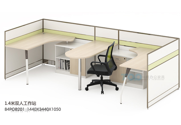 2人位新款屏風辦公桌、辦公屏風