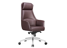 K1820A皮椅領(lǐng)導(dǎo)辦公椅、班臺前椅、會議椅8020